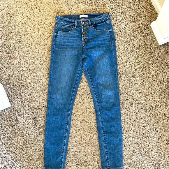 LOFT High-Waisted Skinny Jeans 👖 - Picture 2 of 3